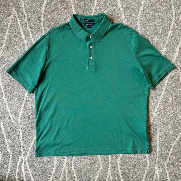 Lands' End Other - Lands’ End Green Supima Cotton Classic Polo Shirt